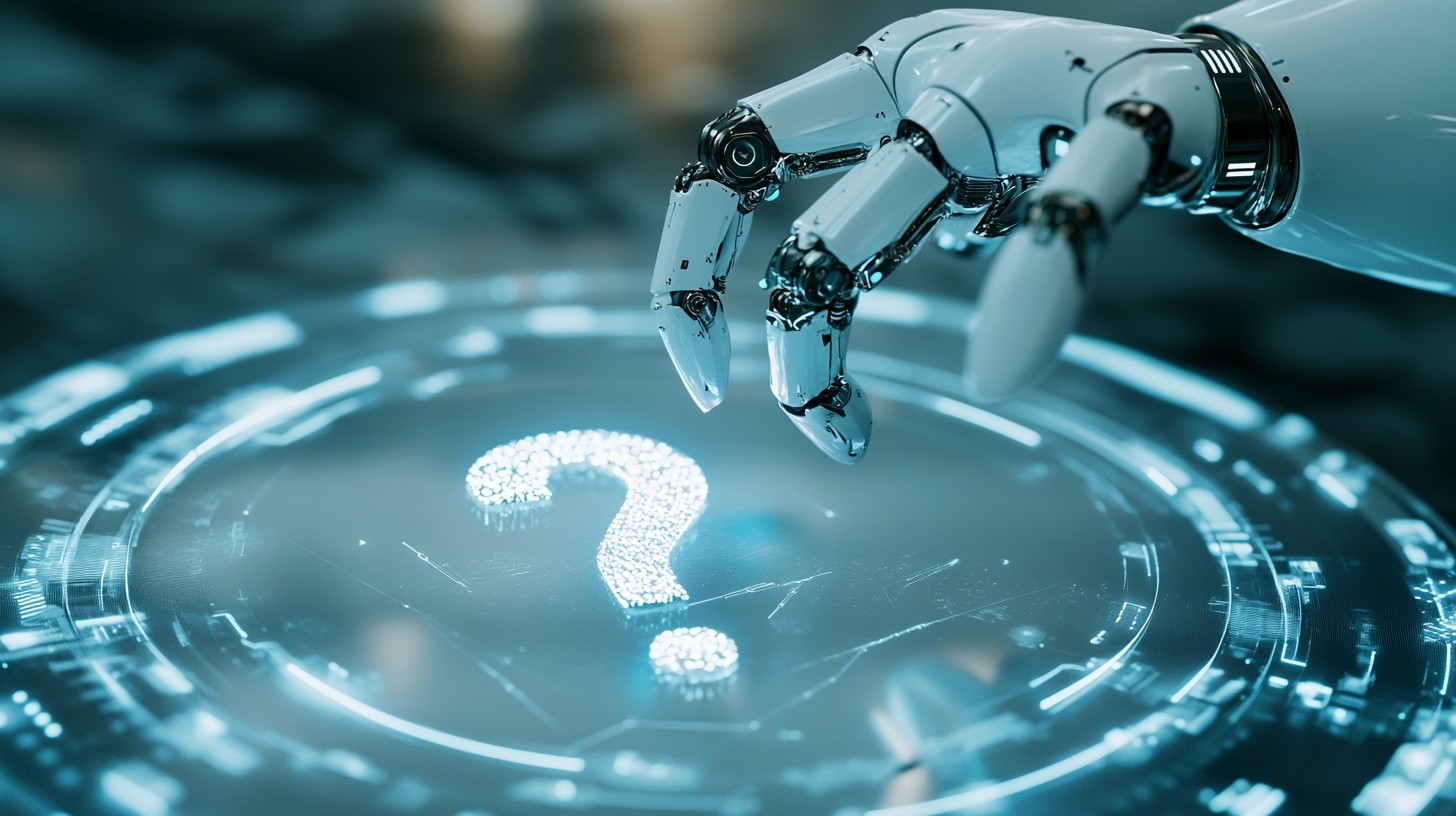 Free Robot analyzing question Image - Robot, Technology, Futuristic ...