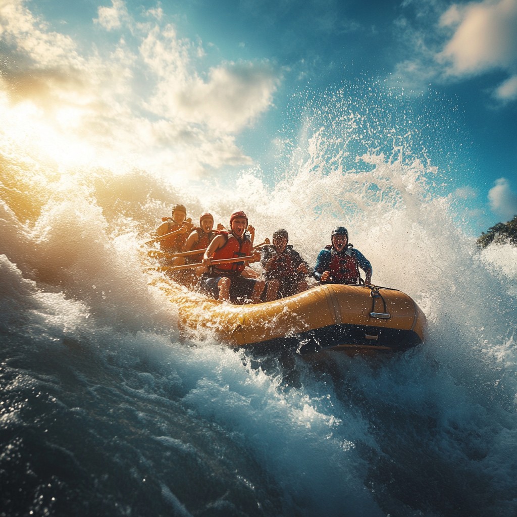 Free Thrilling Rafting Adventure Image - Adventure, Rafting, River ...