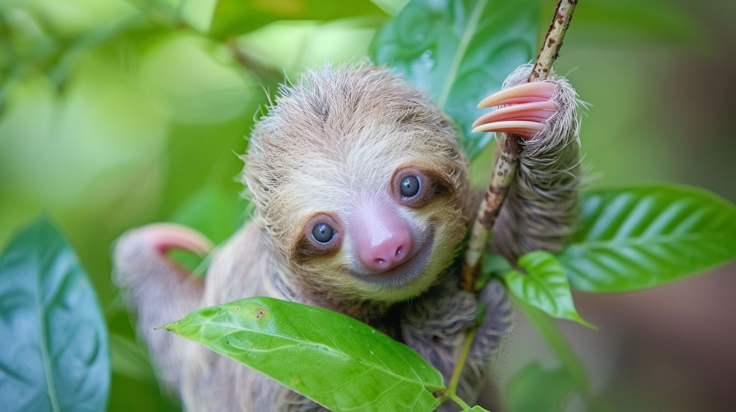 Free Adorable Sloth Hanging Image - Sloth, Wildlife, Nature | Download ...