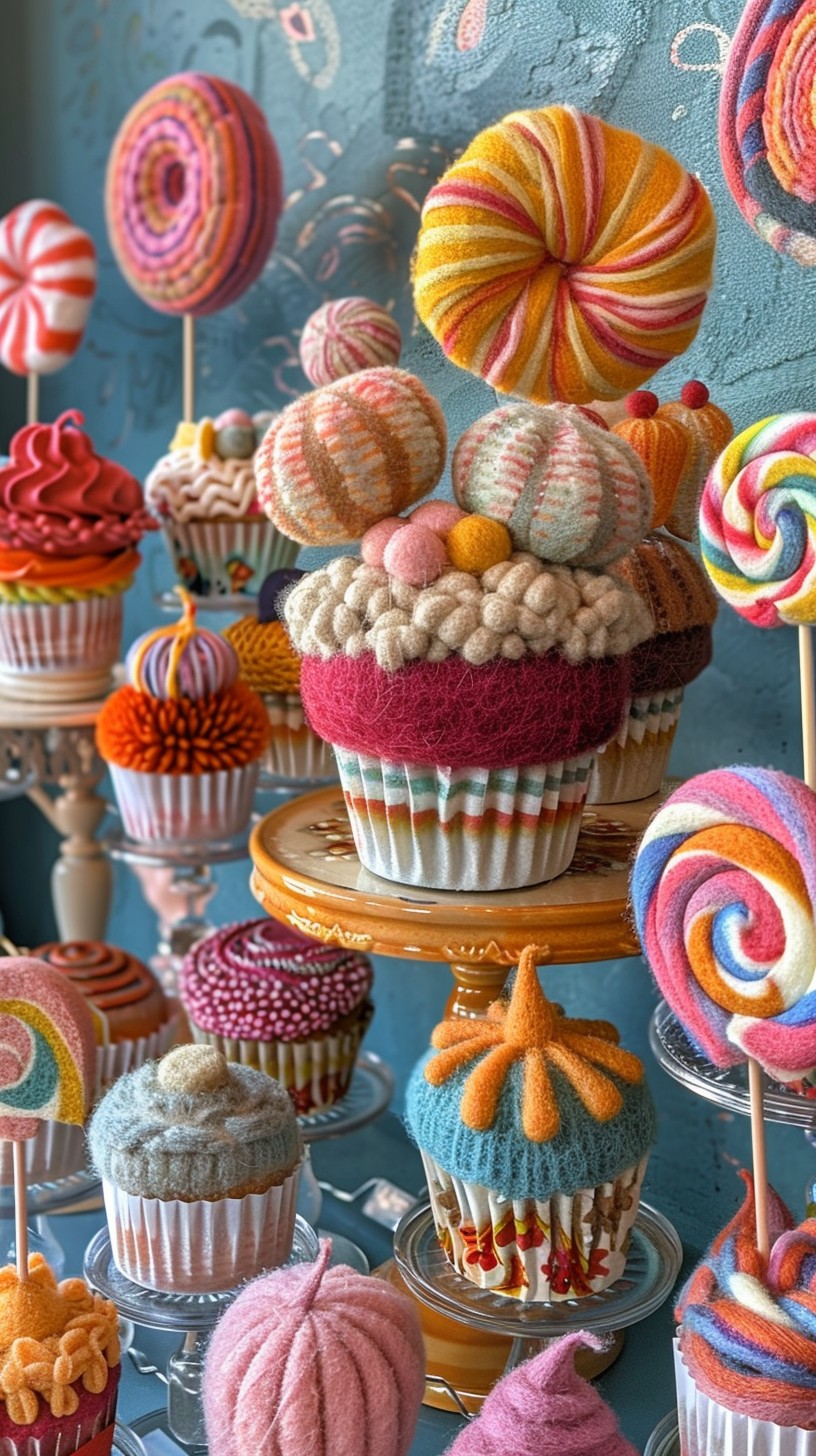Free Colorful Knitted Sweets Image - Knitted, Colorful, Sweets ...