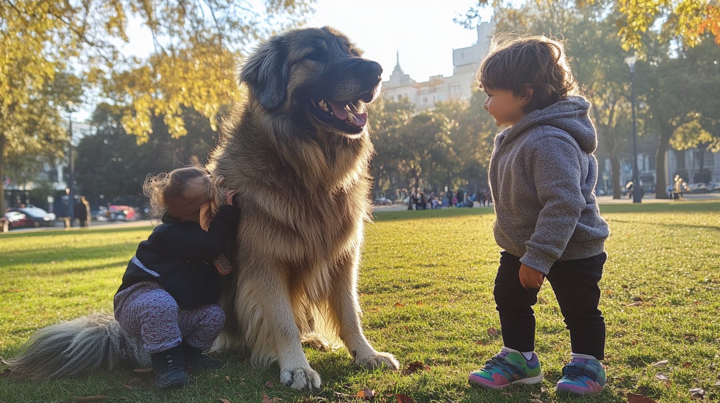 Free Kids with dog Image - Children, Dog, Park | Download at StockCake