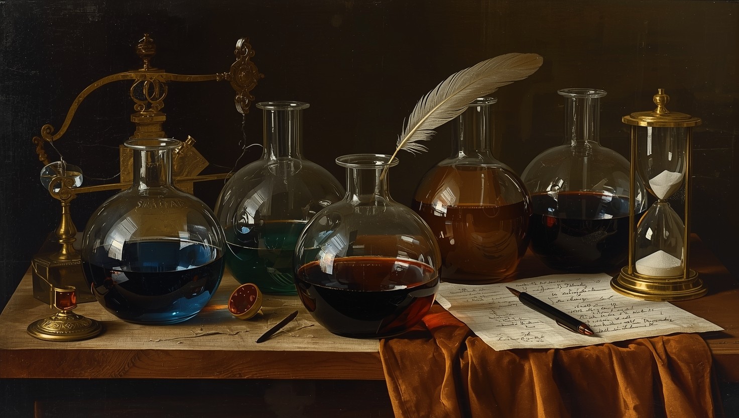 Free Alchemical Glass Collection Photo - Stilllife, Glassware, Alchemy ...