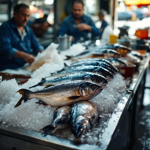 Free Traditional fish market Image - Fishmonger, Market, Seafood ...