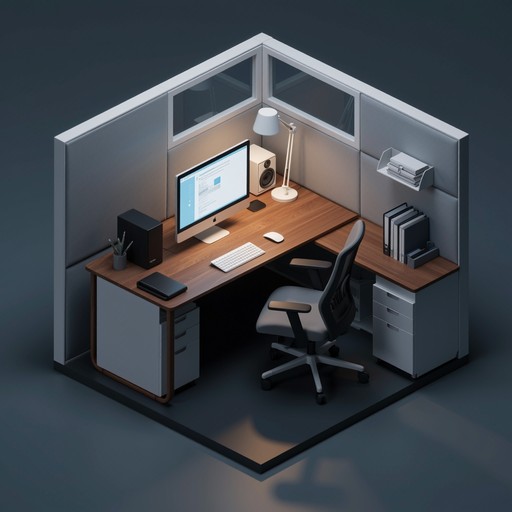 Free Modern Office Cubicle Image - Office, Cubicle, Workstation ...