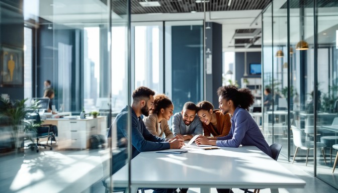 Free Collaborative office environment Image - Teamwork, Office ...