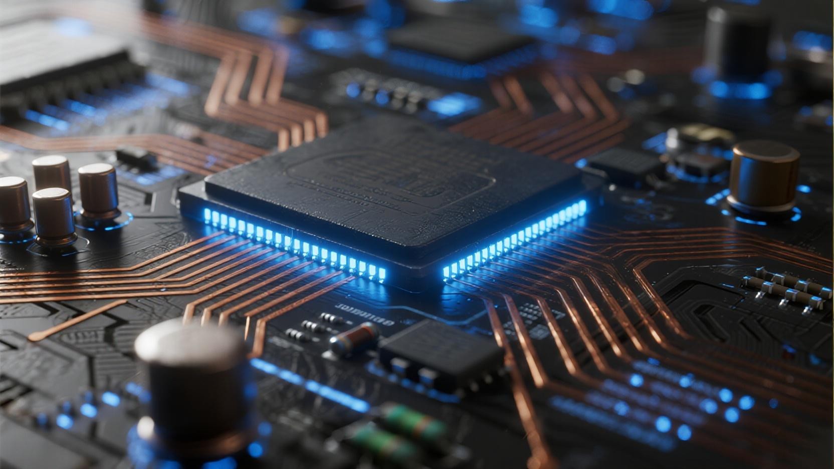 Early Tech Core Free Glowing Tech Core Image - Circuit, Motherboard, Technology ...
