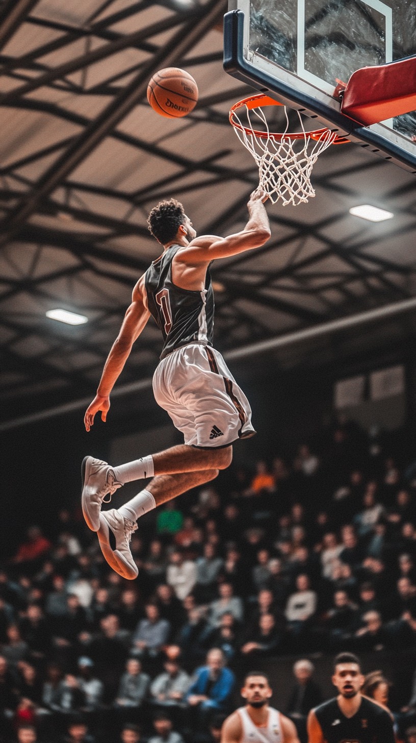 Free Dynamic Basketball Dunk Image - Basketball, Dunk, Athlete ...