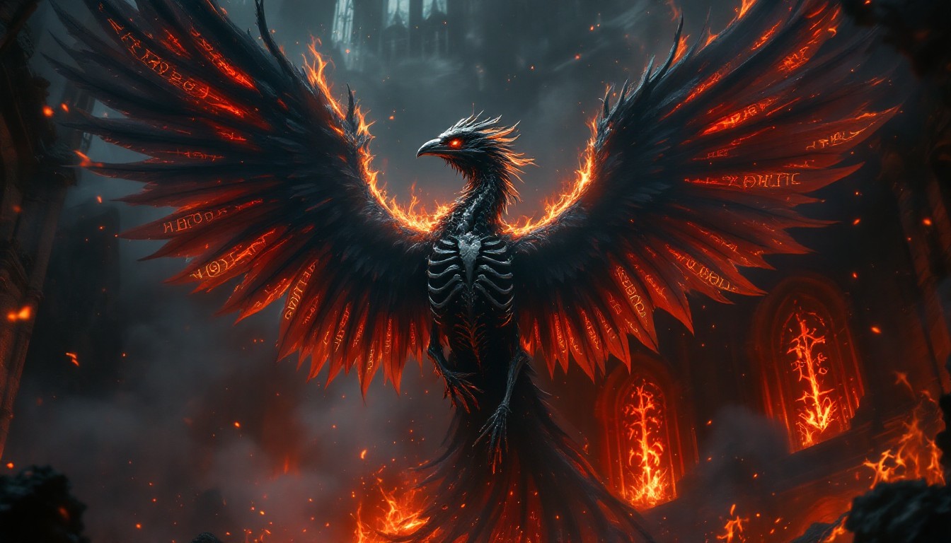 Free Phoenix Rising Darkly Image - Phoenix, Gothic, Dark | Download at ...
