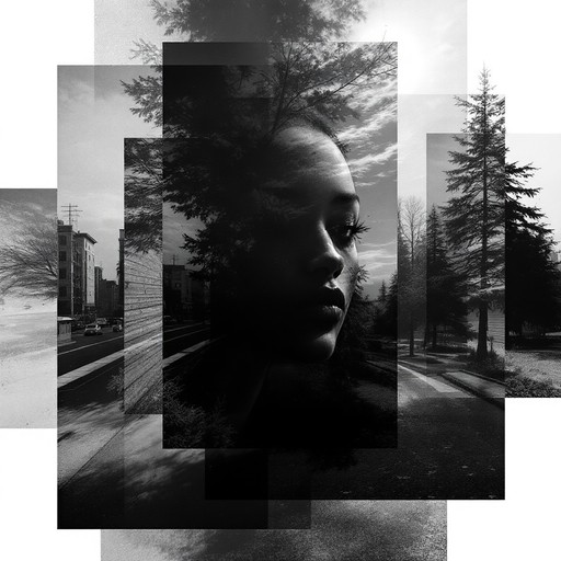Never Merging Shadows Free Shadows Between Worlds Image - Minimal, Monochrome, Geometric ...