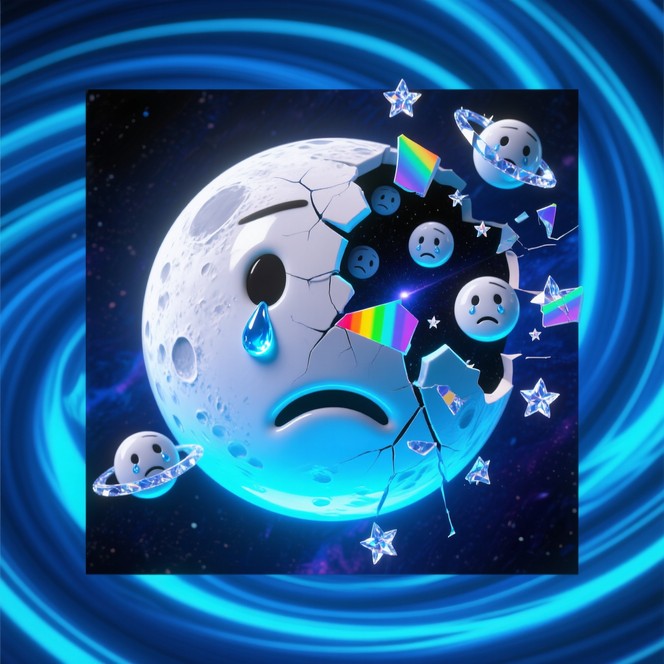 Sad Orbit Free Cosmic Sadness Fractures Image - Moon, Sad, Cosmic | Download at ...