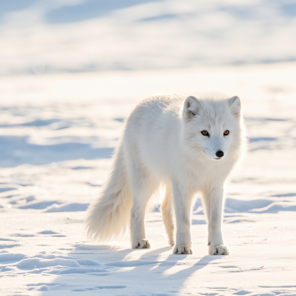 Free White Fox Serenity Photo - Arctic, Fox, White | Download at StockCake