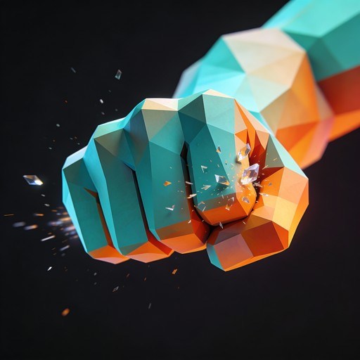 Free Power Fist Forward Image - Fist, Punch, Geometric | Download at ...