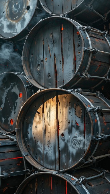 Musical Instruments With Rusted Parts Free Weathered Drum Texture Image - Drum, Percussion, Texture ...