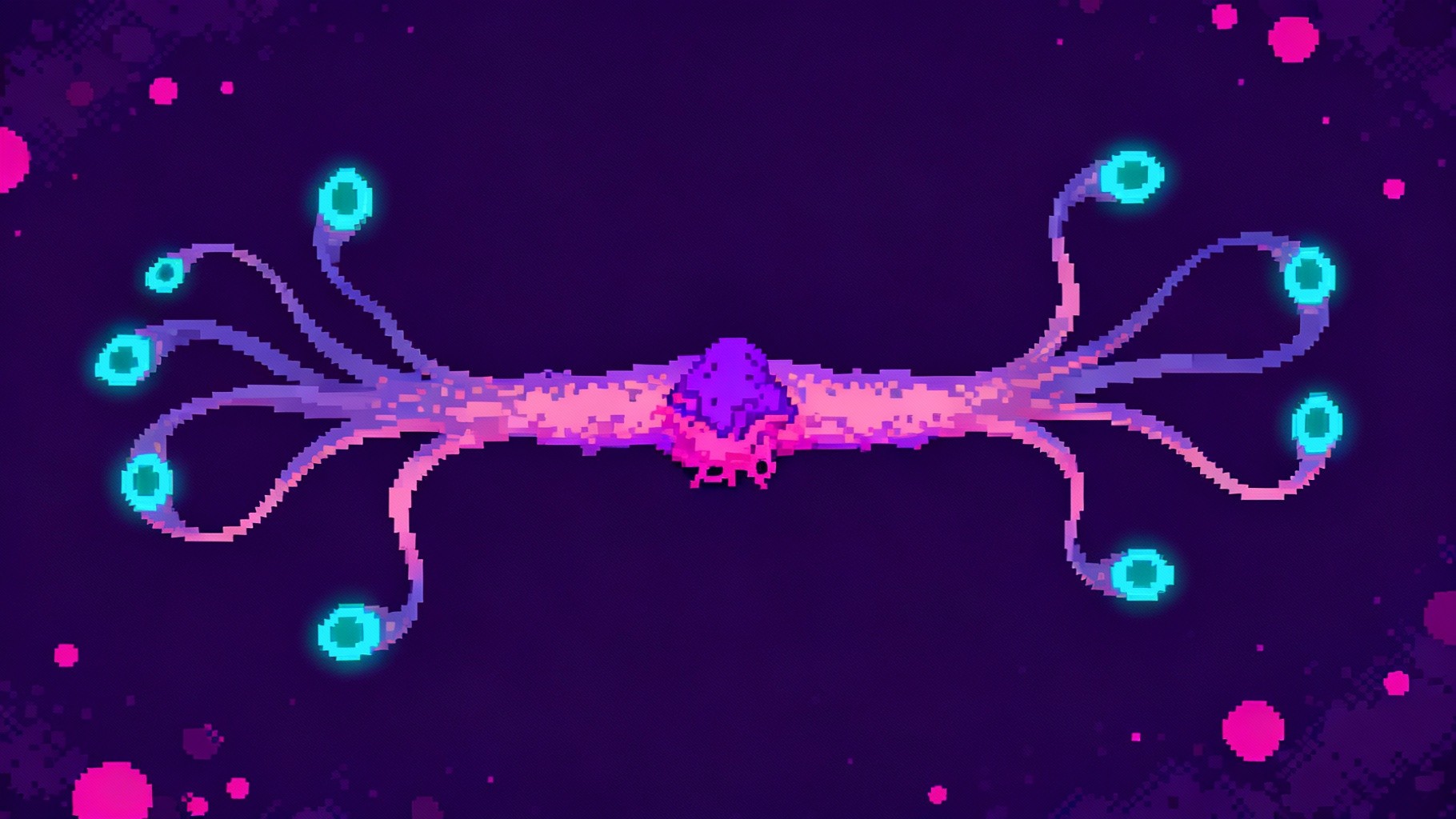Free Bioluminescent Pixel Creature Photo - Creature, Alien ...