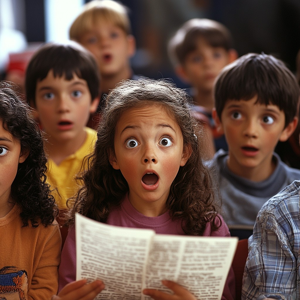 Entertained Reader Free Astonished Young Reader Image - Children, Reading, Surprise ...