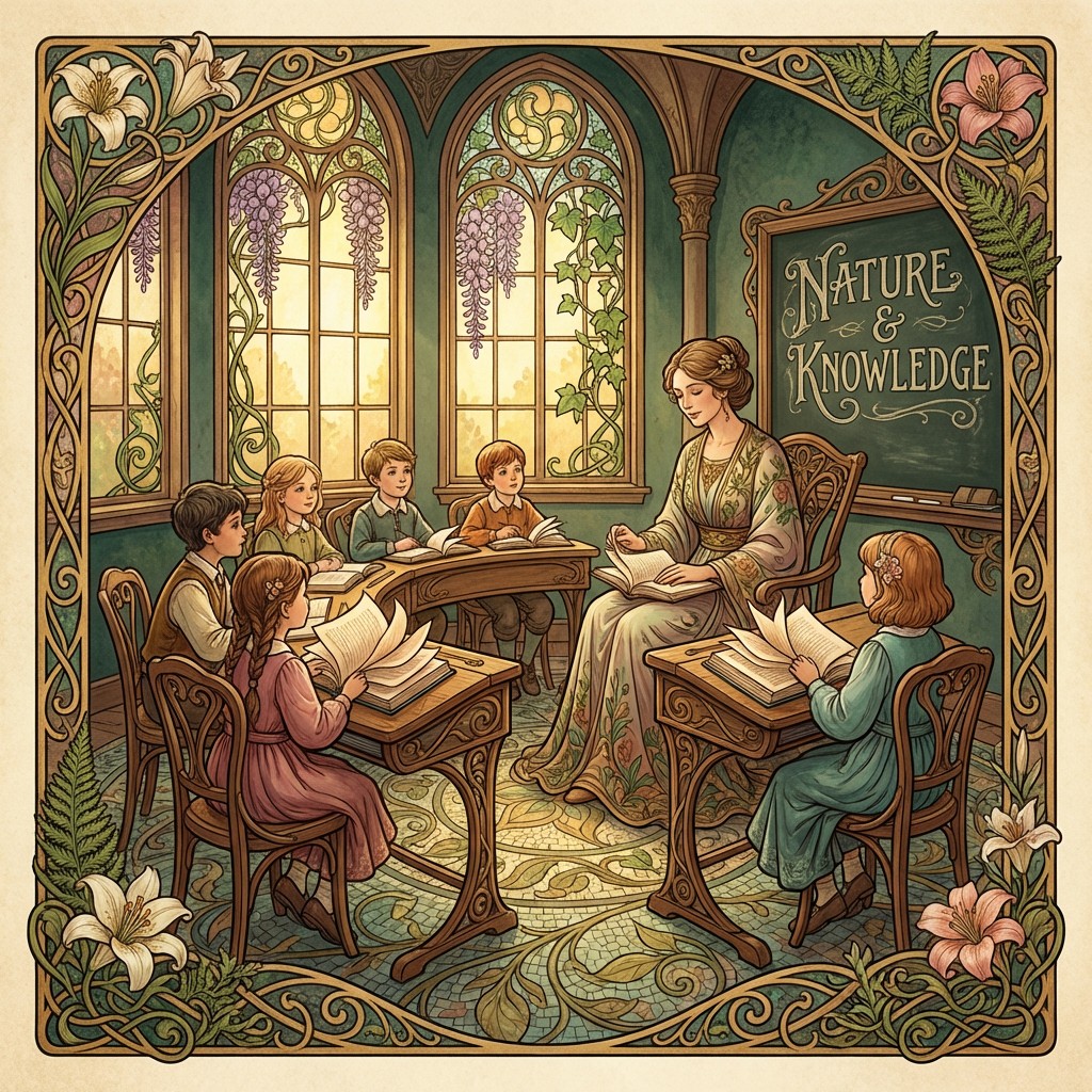 Free Nature Nurtures Knowledge Image - Illustration, Classroom, Teacher ...