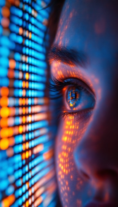 Free Technology Meets Vision Image - Digital, Technology, Eye ...