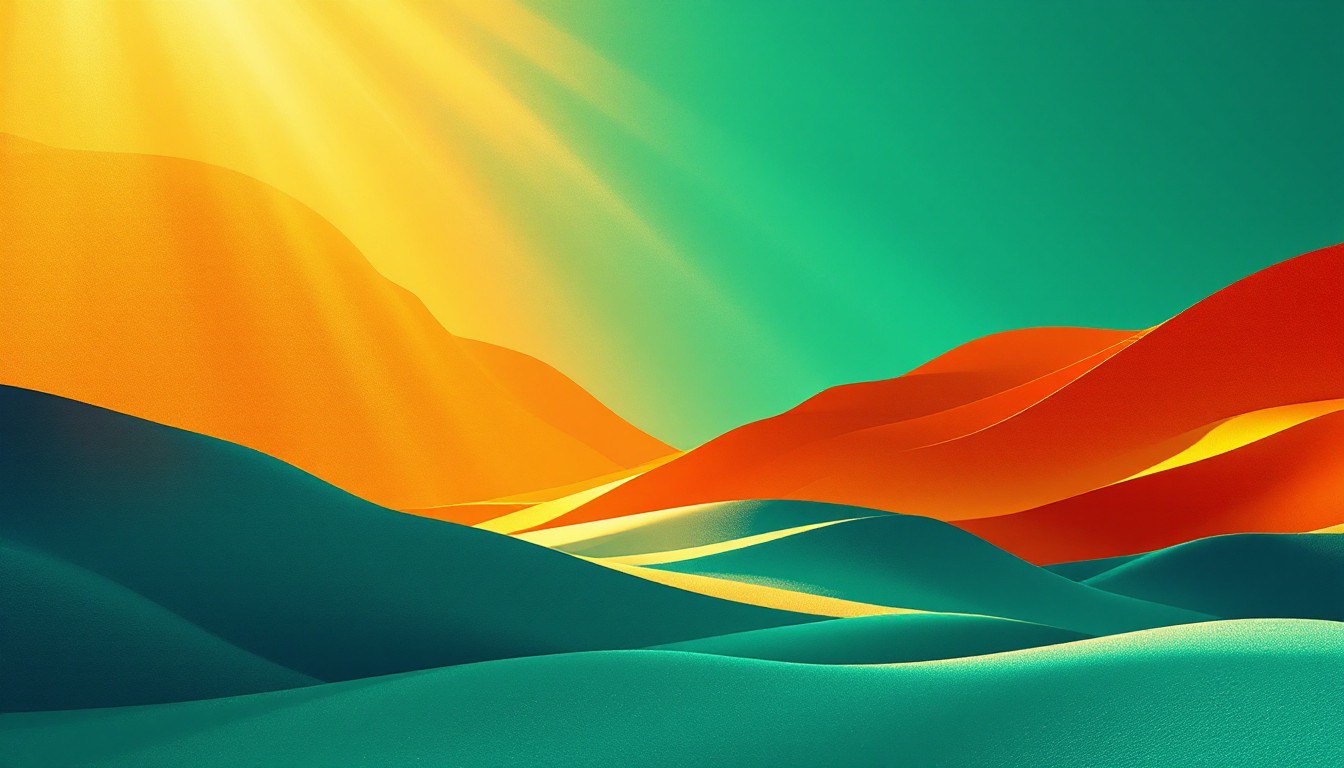 Free Vibrant Abstract Landscape Image - Abstract, Landscape, Minimal ...
