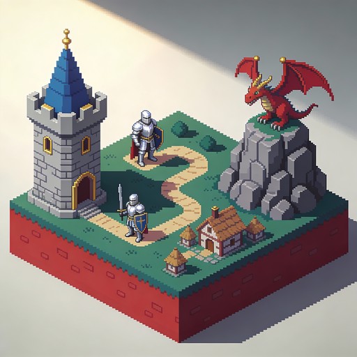 Free Medieval Pixel World Image - Pixel, Fantasy, Kingdom | Download at ...