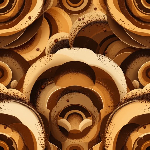 Free Circular Coffee Rings Image - Circular, Coffee, Geometric ...