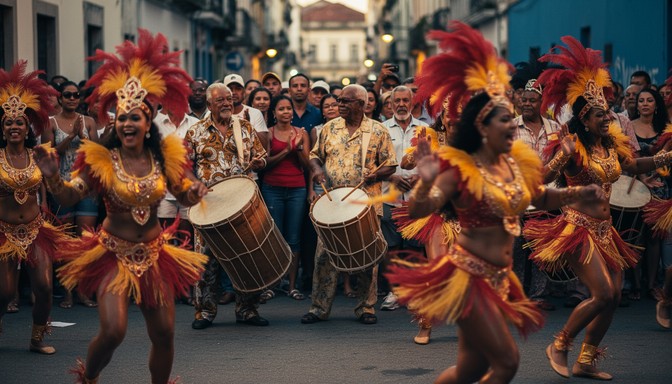 Free Samba Street Celebration Image - Samba, Dancers, Carnival ...