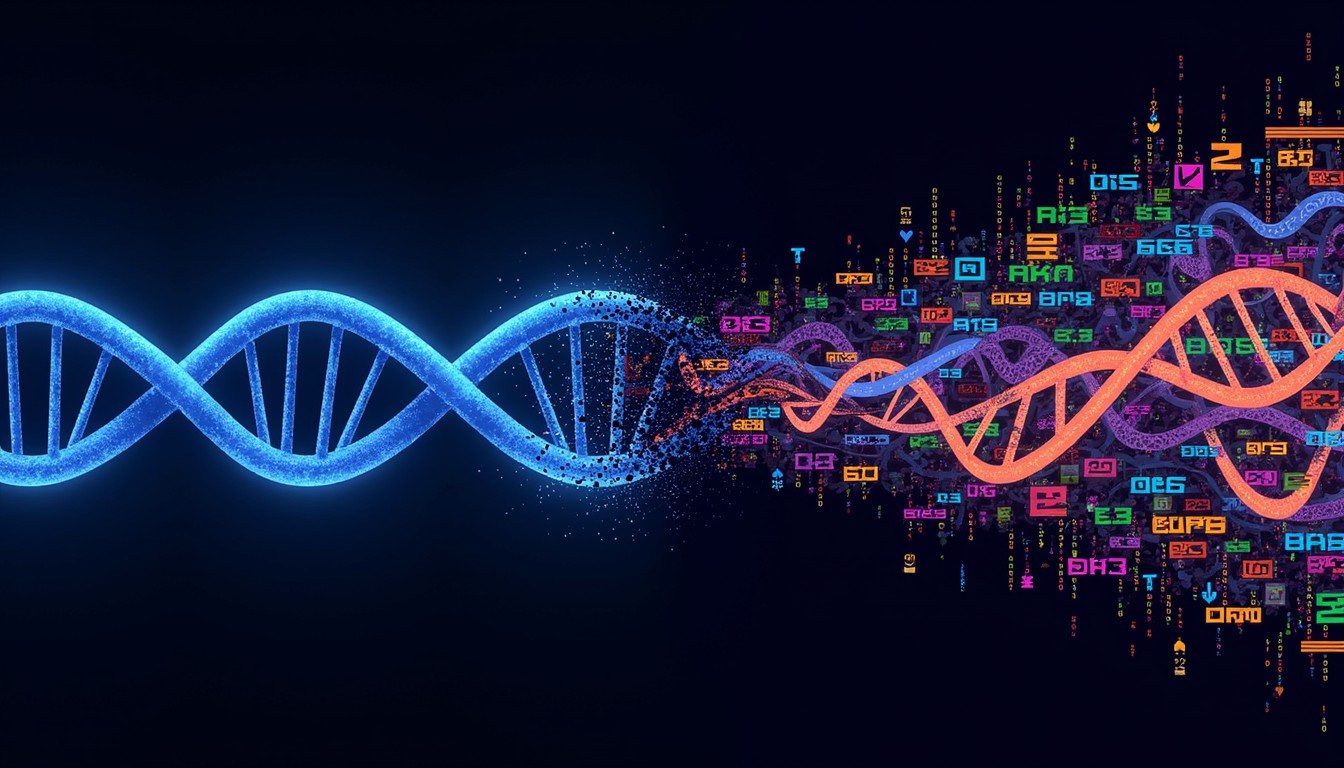 Free Digital DNA Evolution Image - Dna, Genetics, Pixel | Download at ...
