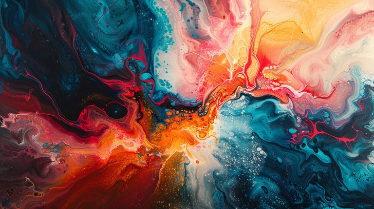 Free Vibrant Abstract Art Image - Abstract, Vibrant, Colors | Download ...