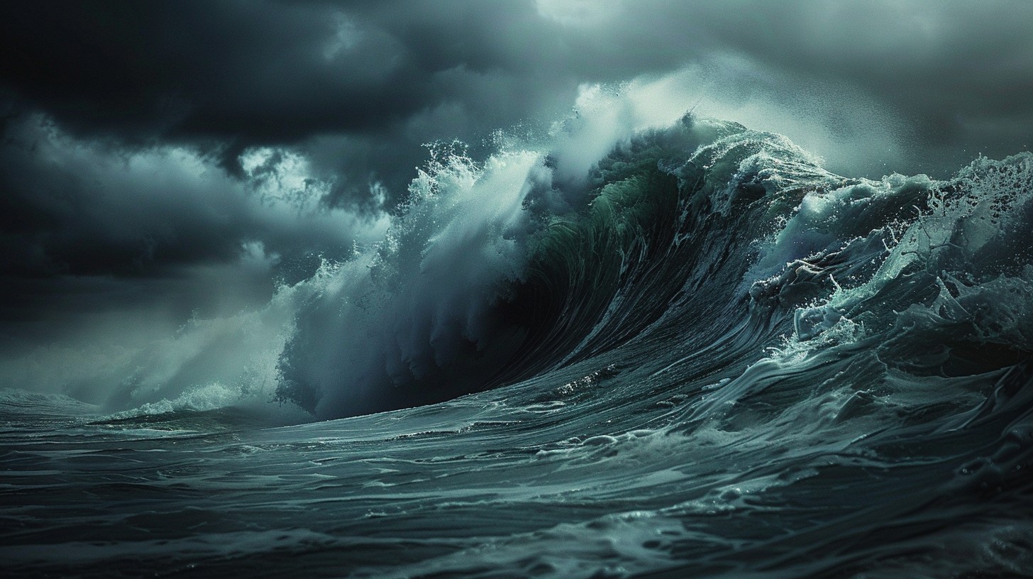 Free Majestic Ocean Fury Image - Ocean, Wave, Storm | Download at StockCake