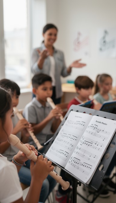 Kids Creating Music Free Children Playing Clarinets Image - Children, Music, Clarinets ...