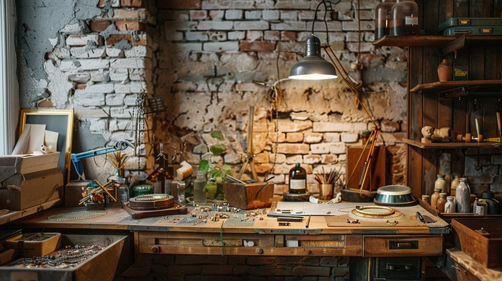 Free Artisan's Workspace Interior Image | Download at StockCake