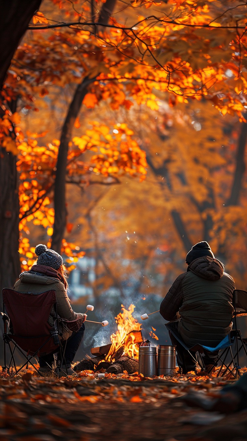 Free Autumn Camping Fire Image - Autumn, Camping, Fire | Download at ...
