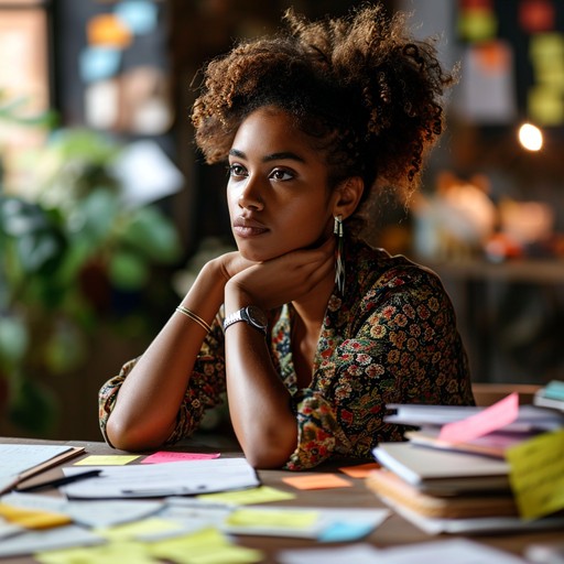 Free Thoughtful Study Session Image - Student, Studying, Focus ...