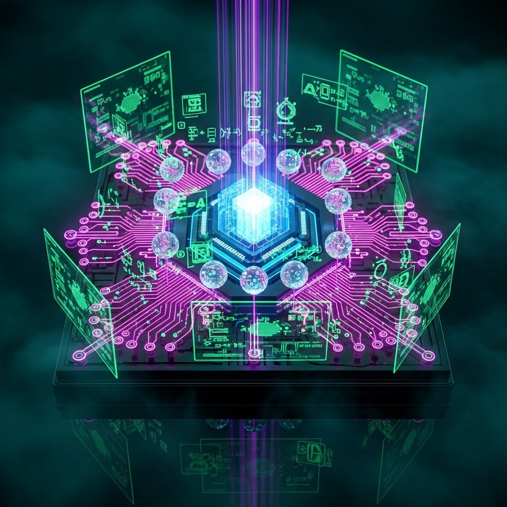 Free Quantum Computer Core Photo - Quantum, Computer, Futuristic ...