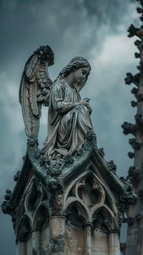 Free Angelic Statue Contemplation Image - Angel, Statue, Contemplation ...