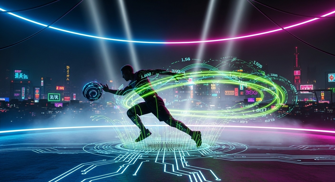 Free Neon Athlete Action Photo - Athlete, Futuristic, Neon | Download ...
