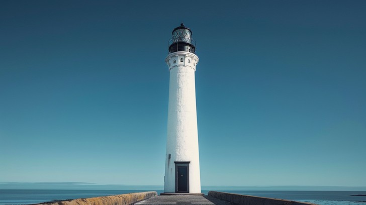 Free Lighthouse Coastal Beacon Image - Lighthouse, Ocean, Sky ...