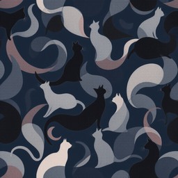 Free Elegant Cat Pattern Image - Cats, Pattern, Geometric | Download at ...
