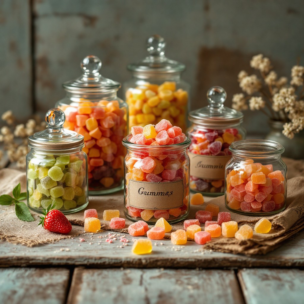Free Vintage Candy Collection Image - Candy, Gummy, Jars | Download at ...