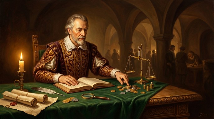Merchant Philosopher Free Renaissance Merchant Portrait Image - Merchant, Broker ...