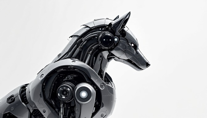 Wolf Like Machine Free Mechanical Wolf Profile Image - Wolf, Robot, Mechanical | Download ...
