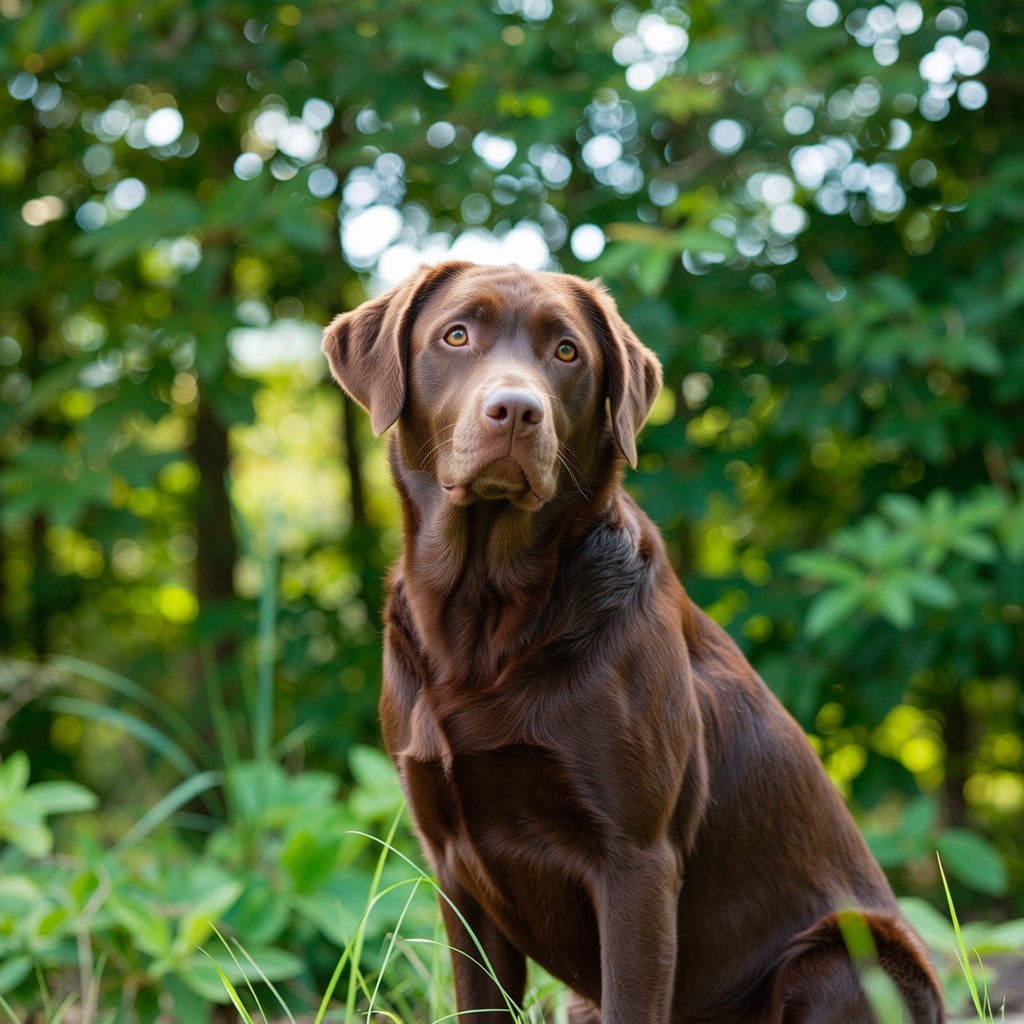 Free Beautiful Chocolate Lab Image - Labrador, Retriever, Dog ...