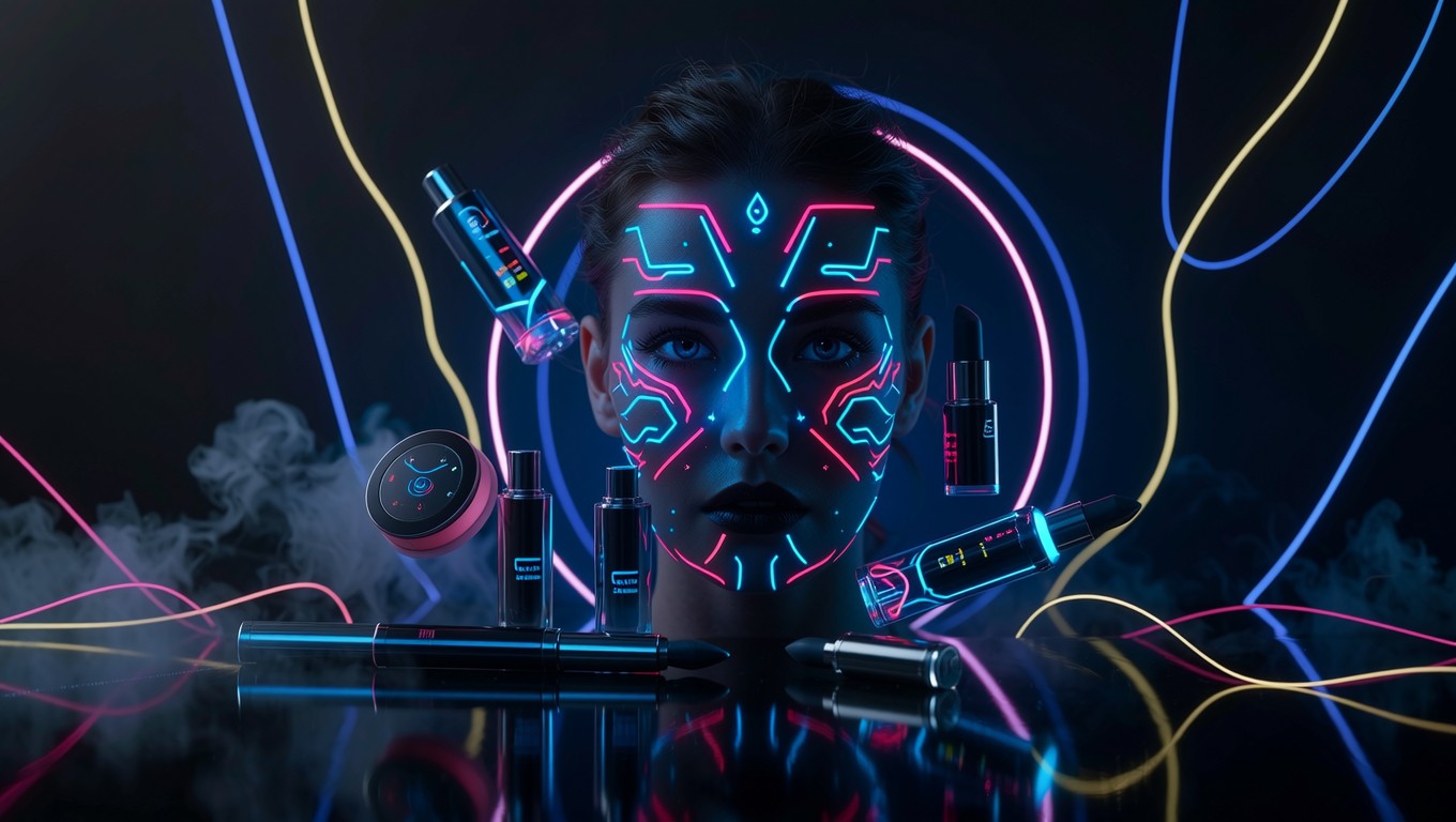 Pyropunk Cosmetics Free Cyberpunk Makeup Revolution Image - Cyberpunk, Neon, Futuristic ...