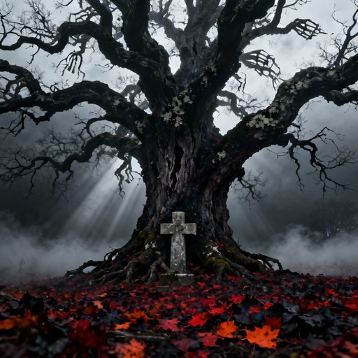 Oliver Tree Gothic Look Free Gothic Tree Mystery Image - Gothic, Tree, Fog | Download at StockCake