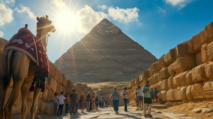 Free Pyramids Camel Ride Image - Egypt, Pyramids, Camels | Download at ...