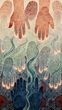Transitional Fingerprint Patterns Free Hands Transform Pattern Image - Hands, Fingerprints, Abstract ...