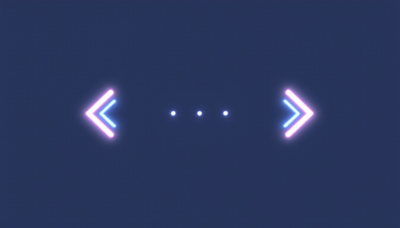 Free Glowing Navigation Arrows Image - Minimal, Pixel, Navigation ...