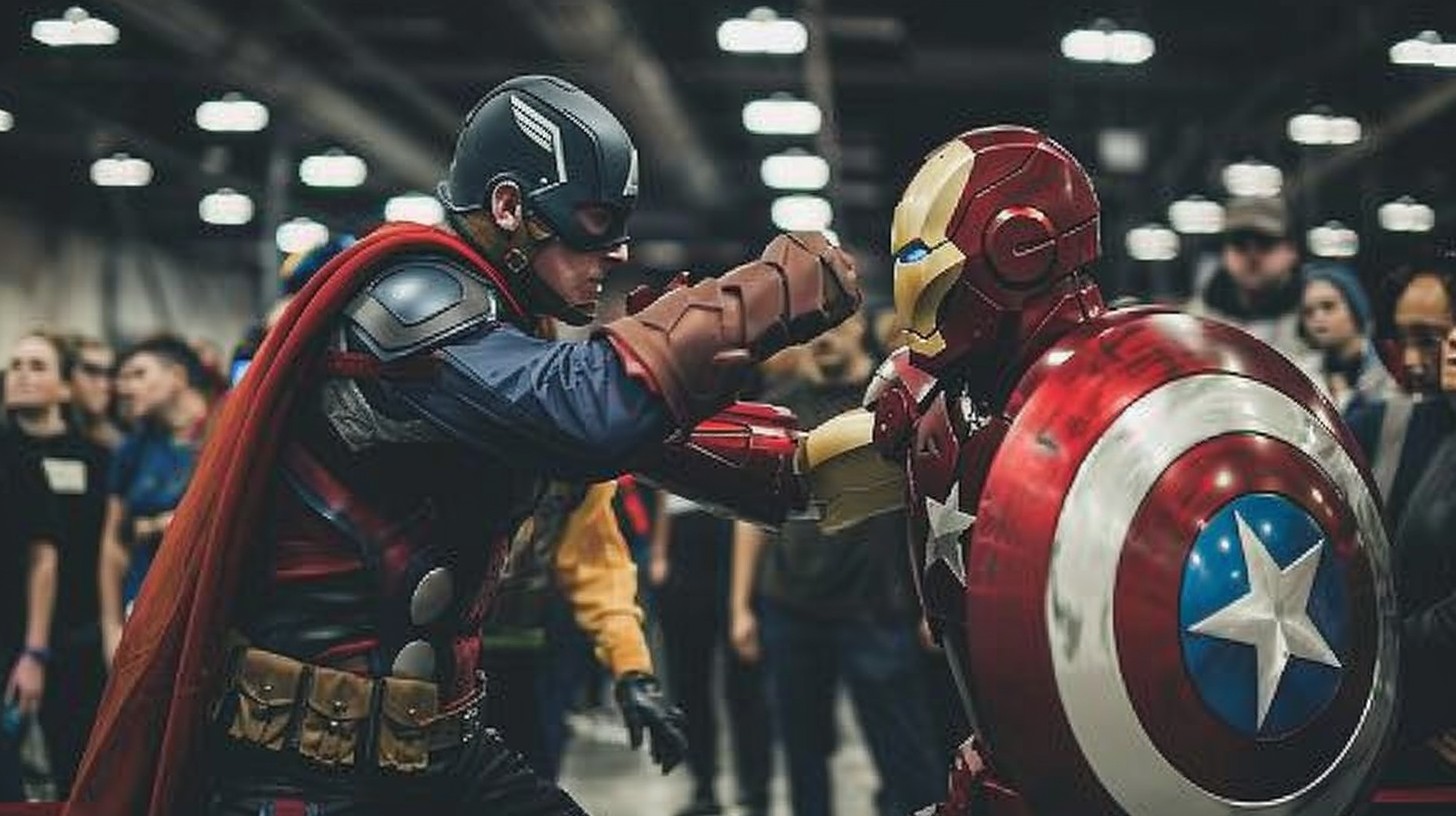 Free Heroes in action Image - Cosplay, Convention, Superheroes ...