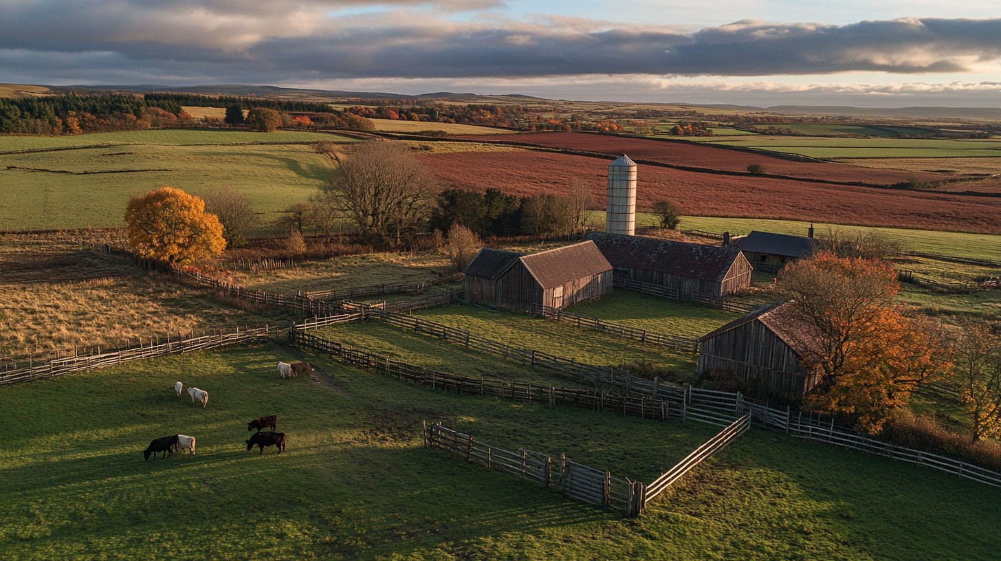 Farm Rural Free Rural Autumn Farm Image - Farm, Autumn, Rural | Download at StockCake