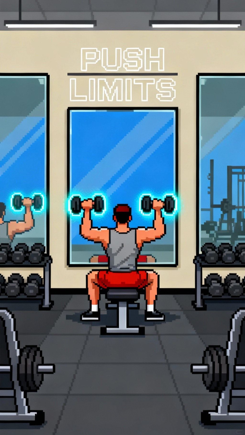 Free Pixelated Gym Grind Photo - Pixel, Gym, Workout | Download at ...