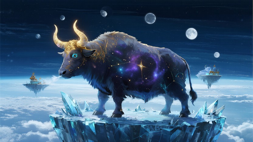 Free Celestial Bull Guardian Image - Bull, Cosmic, Celestial | Download ...